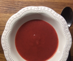 Sopa beterraba, feijão, cenoura