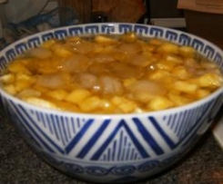 Sangria de Champanhe com Ananás/Abacaxi