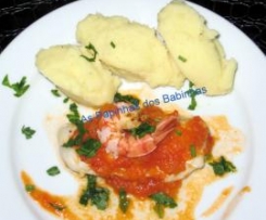 Mimos de Pescada com Camarões