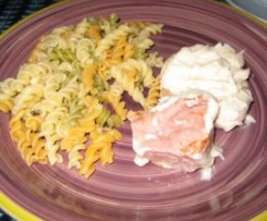 Lombinhos de porco com molho Maizena