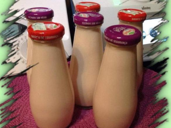 Iogurtes liquidos de aroma