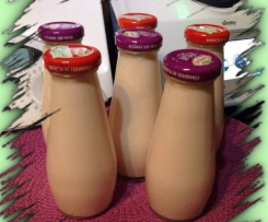 Iogurtes liquidos de aroma