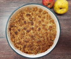 Crumble de Maçã, Marmelo e Nozes