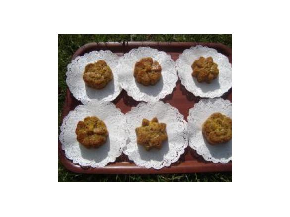 Bolinhos de Tangerina e Sementes de Papoila