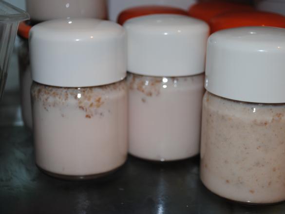 Iogurte com gelatina