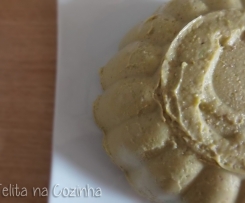 cuajada de bolacha e pistáchio