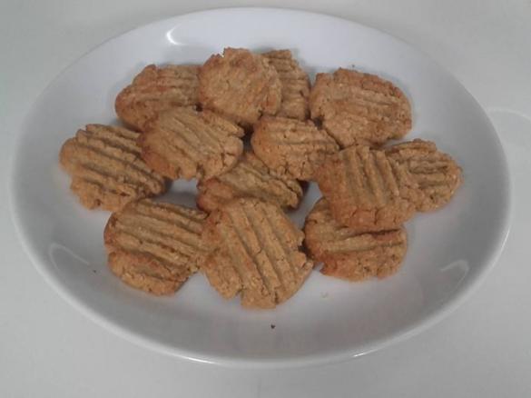 Bolachas de aveia e mel