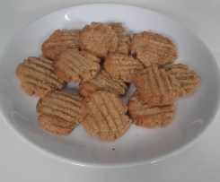 Bolachas de aveia e mel