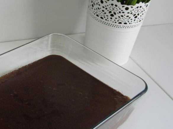 "Leite" creme de alfarroba