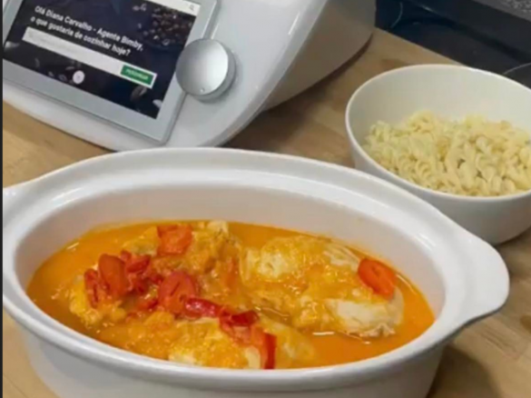 Peito de Frango com arroz/massa