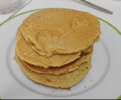 Panquecas de aveia sem açúcar