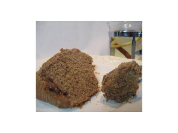 Bolo de chocolate com passas