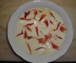 Sopa Fria de Melão com Presunto