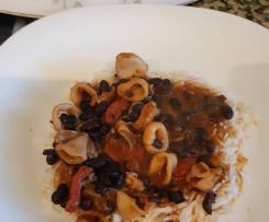 Variante Feijoada de lulas (adaptada) - Chef Henrique Sá Pessoa