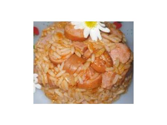  Arroz de salsichas