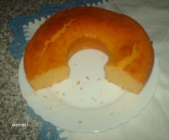 Bolo de Laranja e gengibre