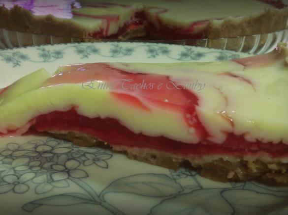 Tarte Duo Deliciosa com Gelatina e Pudim