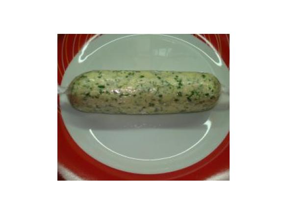 manteiga de alho e salsa