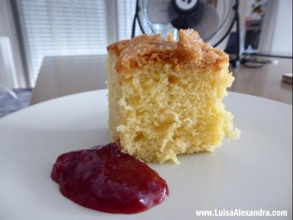 Bolo com Farinha de Arroz