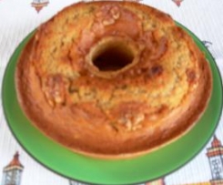 Bolo de Nozes com Vinho do Porto