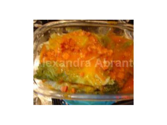 Salsichas Frescas Enroladas em Couve