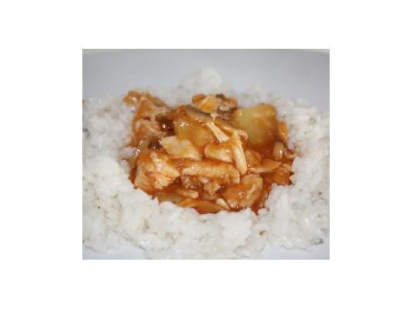 Frango Agridoce com Ananás