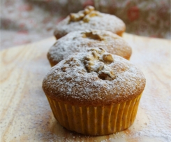 Queques de Abóbora e Noz