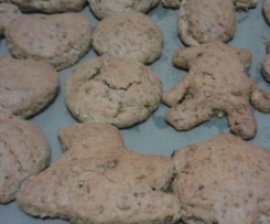 Bolinhos cereais,noz,passas