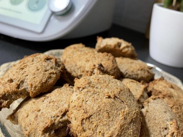 Cookies de Okara de Amêndoa