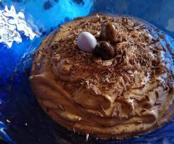 Mousse de Chocolate (aproveitamento de sobras de chocolate da Páscoa e Natal)