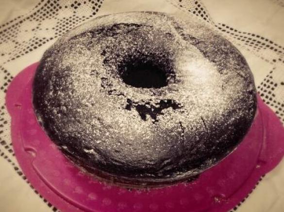 Bolo de abóbora, chocolate e especiarias