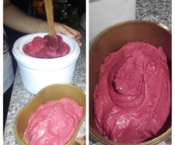 Gelado de Frutos Silvestres com Iogurte Natural Grego