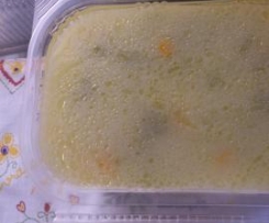 Sopa de feijão verde