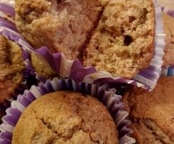 Muffins de Maçã e Canela sem ovos
