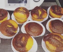 Queques de Banana e Chocolate