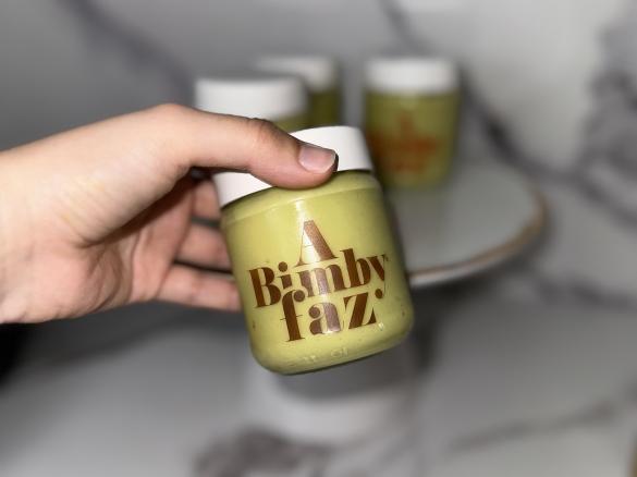 Sobremesa proteica de manga (73 kcal)