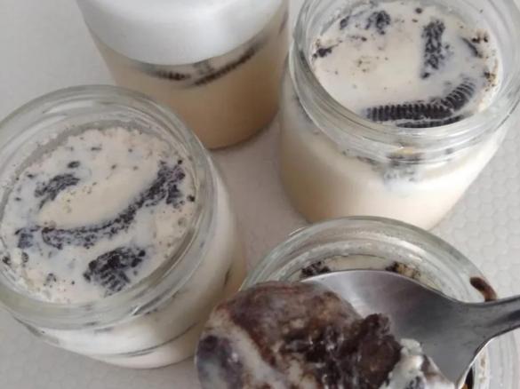 Iogurte oreo