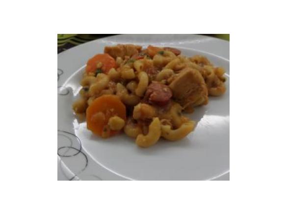 Massada de Frango com Grão