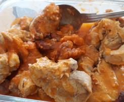 Lombinho de porco com molho de tomate