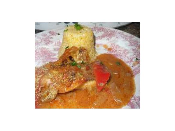 Filetes assados no forno