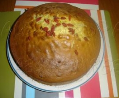 Bolo de Iogurte, Semente de Papoila e Bagas de Goji