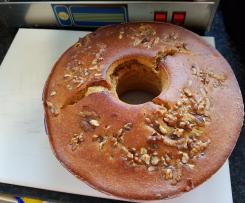 Bolo de Citrinos com canela e nozes