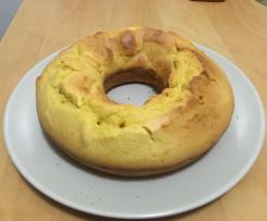 Bolo de iogurte, espelta e coco