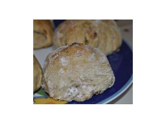 Paezinhos de passas e nozes