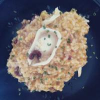  Risotto de abóbora com tomate seco e queijo de cabra 